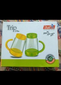 Pink Sippy Cups - Set of 2