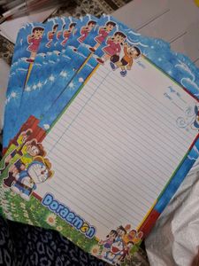 Doraemon Themed Project paper