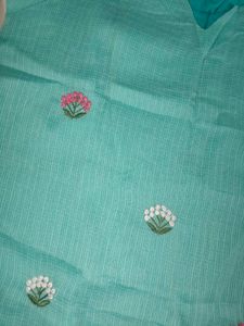cotton kurti embroidery women