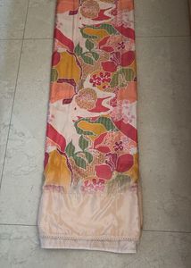 Vibrant Floral Print Saree