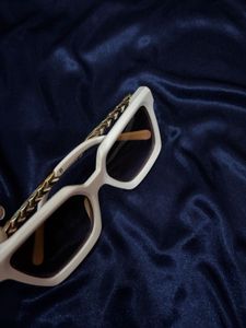 Cream "You Can't Stop Me" Oversized Sunglasses