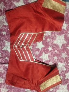 Red Colour Blouse ♥️