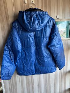 ASICS Blue Waterproof Puffer Jacket