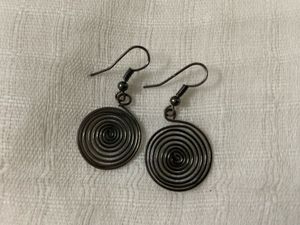 Unique Spiral Dangle Earrings