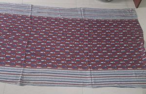 Dupatta combo of 2  - Navy blue and brown / pink