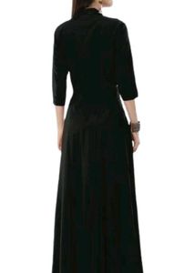 Elegant Black Maxi Dress
