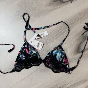 Floral Bikini Top - New with Tag