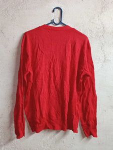 Style Winter Cardigan Sweater Red ♥️