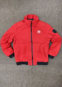 Adidas Puffer Jacket Red