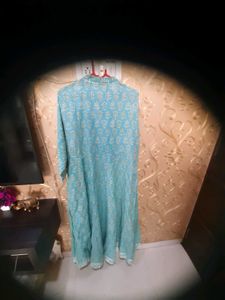 3 XL Flower Printed Anarkali Kurta