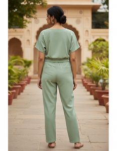 Sage Green Two-Piece Set