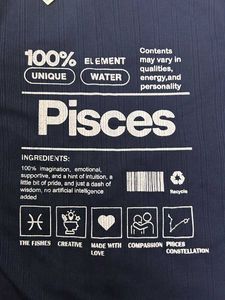 Pisces Zodiac Graphic T-Shirt