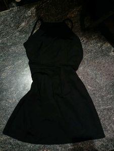 Elegant Black Mini Dress
