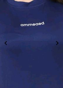 Navy Blue T-Shirt with Logo