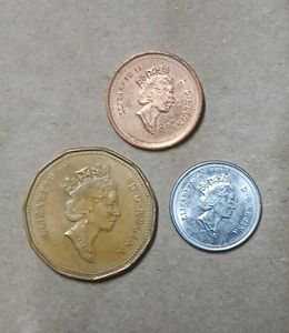 Canadian coins