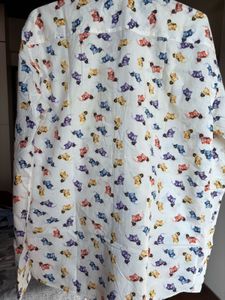 Daniel Bessi Milano Slim Fit Printer Casual Shirt