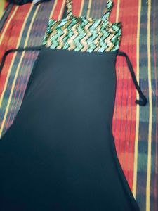 A Line Long Dress