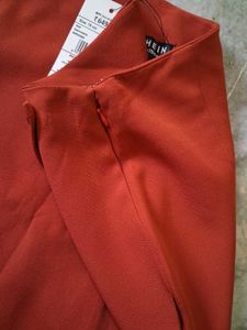 Shein Red Asymmetrical Skirt