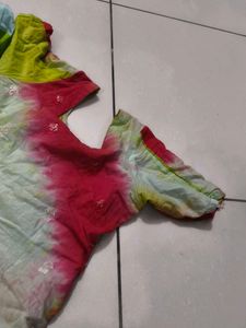 Colorful Tie-Dye Kurta Set