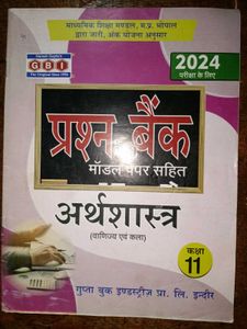 Economics Class 11 Question Bank 2024