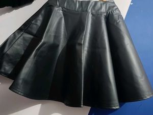 Buy Women Black 🖤 Leather Skirt
