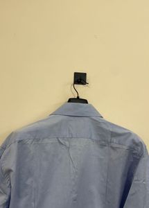 Zara Man Light Blue Button-Down Shirt