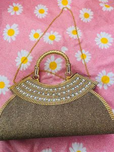 Sparkling Embellished Clutch Bag