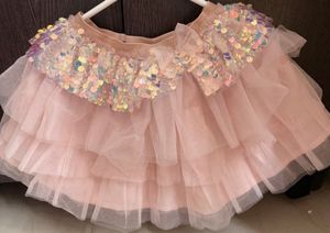 Sparkly Sequin Tulle Skirt