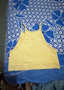 Ribbed Crop Tank Top
