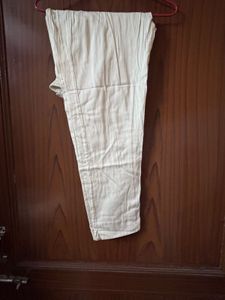 Embroidered White Kurta