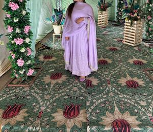 Lavender Kurta with Zari Detail