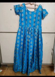 Blue Ethnic Gown