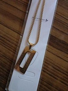Gold Stainless Steel Necklace