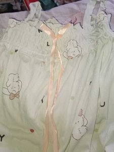 Cute Printed Pajama Set