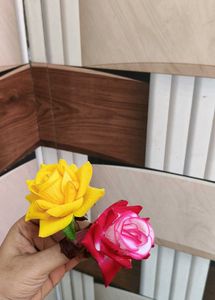 Artificial Roses - Pink &amp; Red