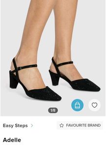 Original Adelle Sparkly Black Heels