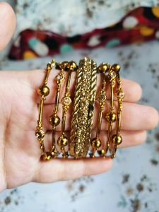 Golden Bangle set ✨🔥