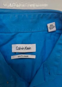 Calvin Klein Men's Blue Shirt