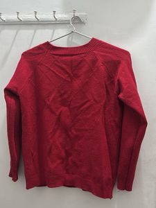 Red Beaded Sweater