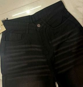 New Black Wide Leg Jeans