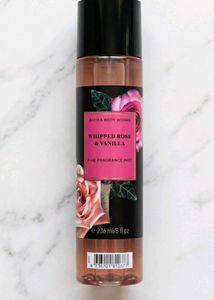 Bath & Body Works Whipped Rose & Vanilla Mist 10ml