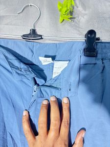 Blue Cargo Shorts