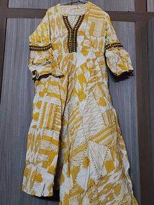 Anarkali Cotton Kurti