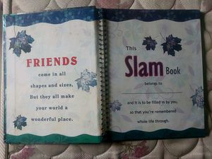 It's my Slam Book