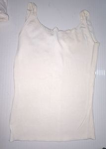 Cream Camisole with Rhinestones