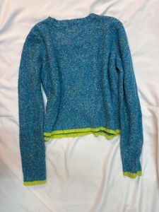 Wet Seal Blue Knit Sweater