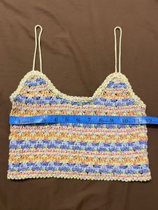 Zara Crochet Cami Top