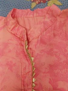 peach kurta