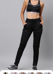 Black Athletic Jogger Pants