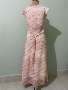 Pink Flowy Maxi Dress